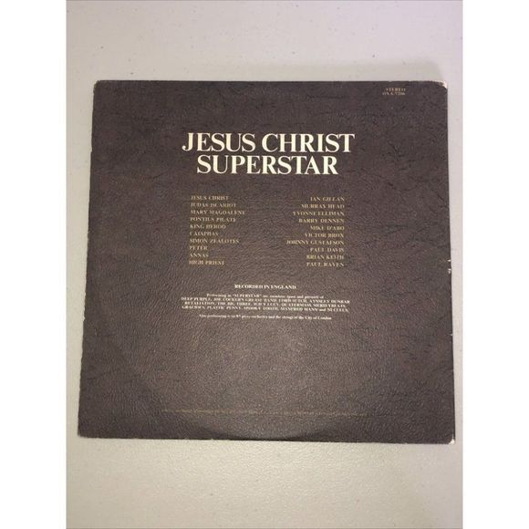Jesus Christ Superstar 1970 vinyl Rock Opera VG - Picture 2 of 9
